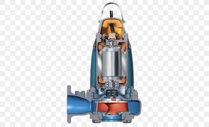 Submersible Pump Xylem Inc. Wastewater Drainage, PNG, 309x500px, Submersible Pump, Chopper Pumps, Drainage, Efficiency, Electric Motor Download Free