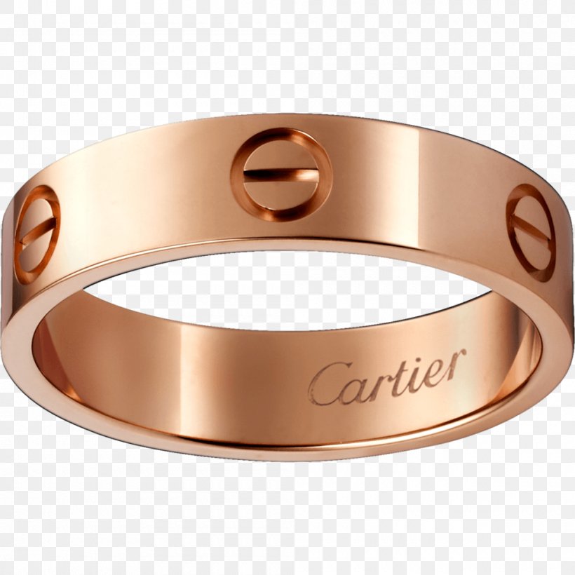 Cartier Ring Love Bracelet Jewellery Gold, PNG, 1000x1000px, Cartier, Bangle, Bracelet, Bulgari, Colored Gold Download Free