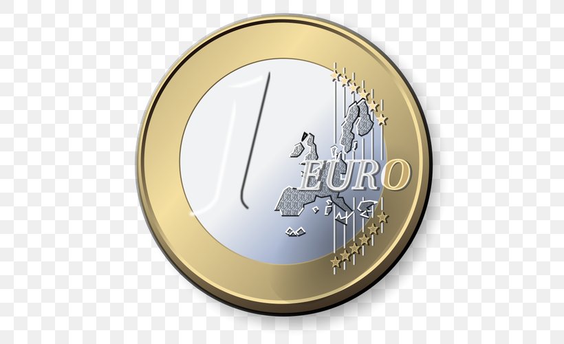 Euro Coins 1 Euro Coin 2 Euro Coin, PNG, 500x500px, 1 Euro Coin, 2 Euro Coin, Euro Coins, Brand, Cent Download Free