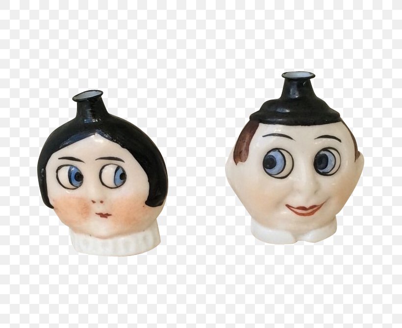 Salt And Pepper Shakers Ceramic Figurine Black Pepper, PNG, 669x669px, Salt And Pepper Shakers, Black Pepper, Ceramic, Figurine, Head Download Free