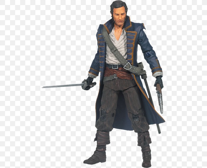 Assassin's Creed IV: Black Flag Assassin's Creed III Assassin's Creed: Revelations Assassin's Creed Syndicate Action & Toy Figures, PNG, 493x666px, Action Toy Figures, Action Figure, Benjamin Hornigold, Costume, Figurine Download Free