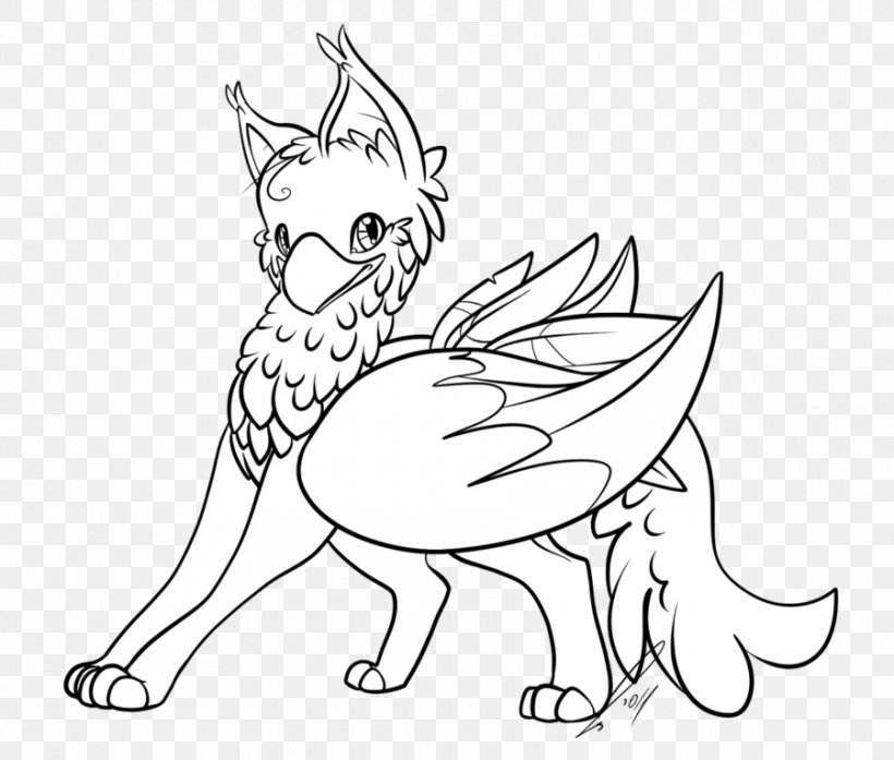 Colouring Pages Coloring Book Griffin Hippogriff Child, PNG, 900x765px