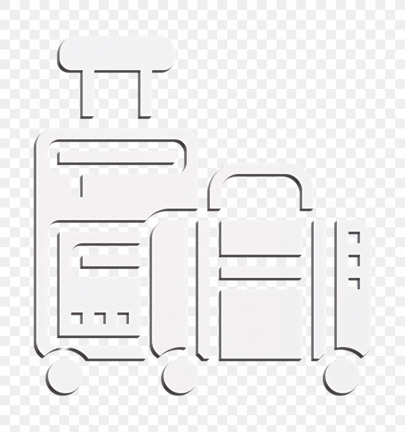Hotel Services Icon Travel Icon Luggage Icon, PNG, 1272x1356px, Hotel Services Icon, Luggage Icon, Rolling, Suitcase, Text Download Free