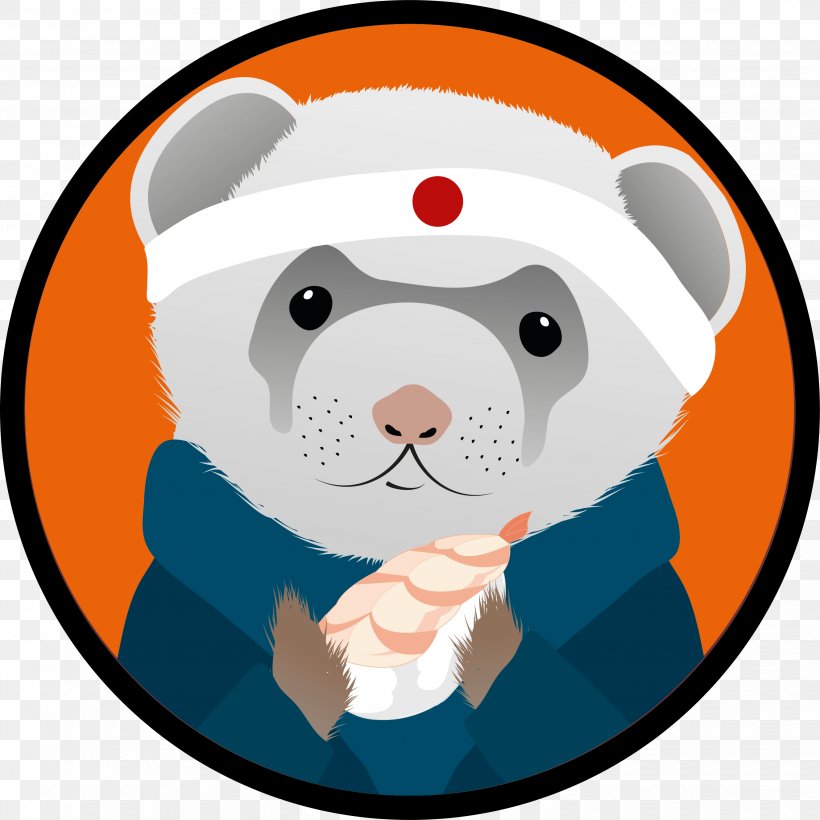 Ice Cream Ferret Sushi Bear, PNG, 2658x2658px, Ice Cream, Advertising, Bear, Carnivora, Carnivoran Download Free