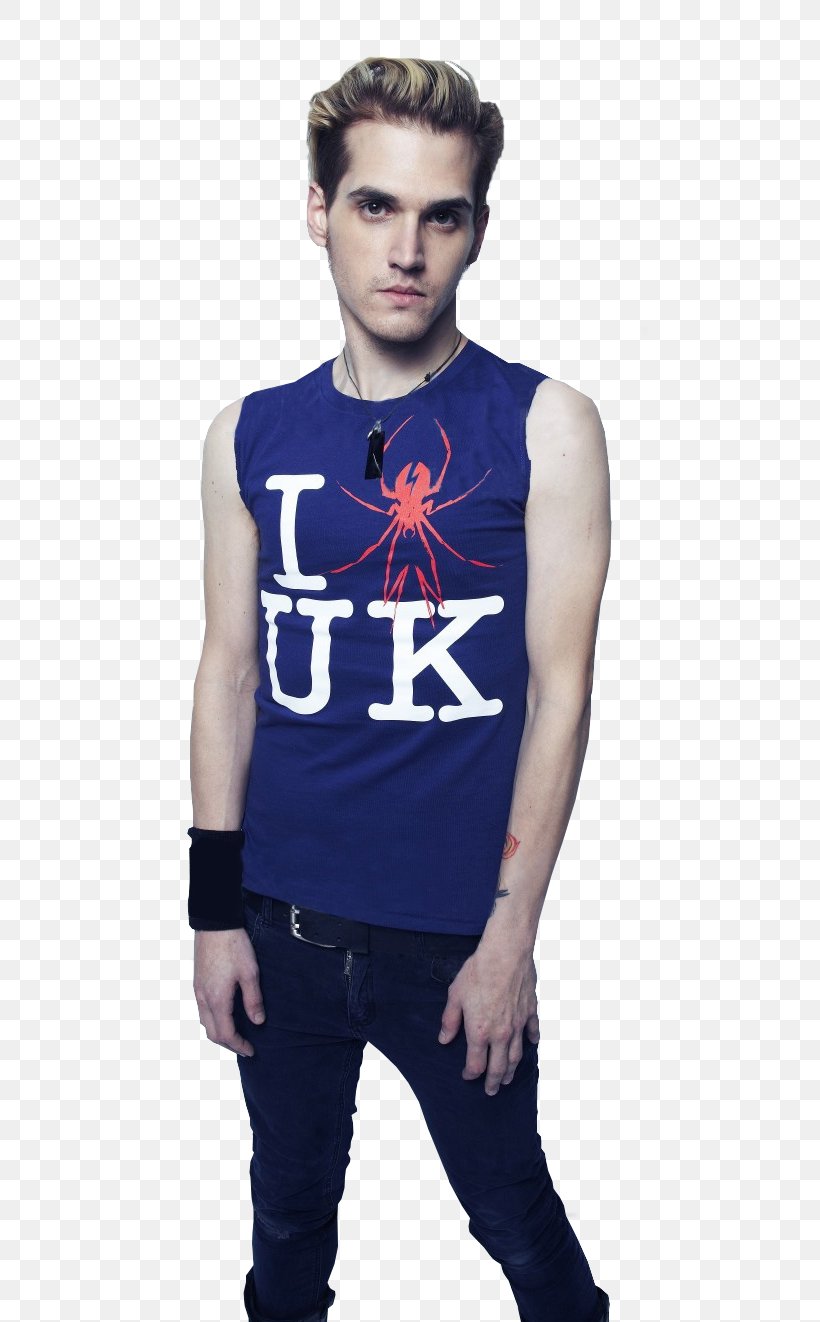 Mikey Way My Chemical Romance Twilight Bassist, PNG, 586x1322px, Mikey Way, Bassist, Blue, Clothing, Electric Blue Download Free