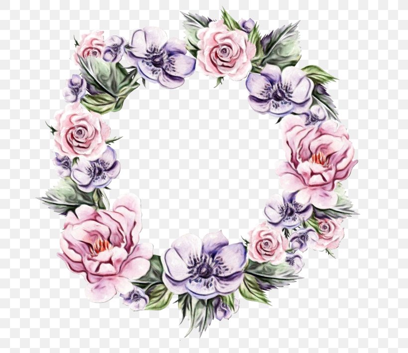 Wreath Greeting & Note Cards Rose Illustration Garland, PNG, 700x710px, Wreath, Botanical Illustration, Cut Flowers, Decoupage, Drawing Download Free
