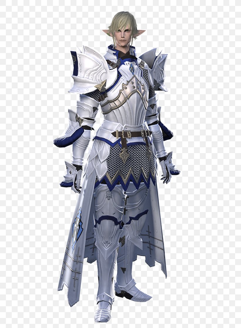 Knight Final Fantasy XIV: Heavensward Order Of Chivalry Final Fantasy XIV: Stormblood Video Games, PNG, 651x1114px, Knight, Action Figure, Armour, Costume, Costume Design Download Free