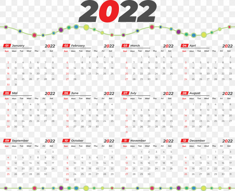 Printable Yearly Calendar 2022 2022 Calendar Template, PNG, 3000x2441px, Line, Calendar System, Geometry, Mathematics, Meter Download Free