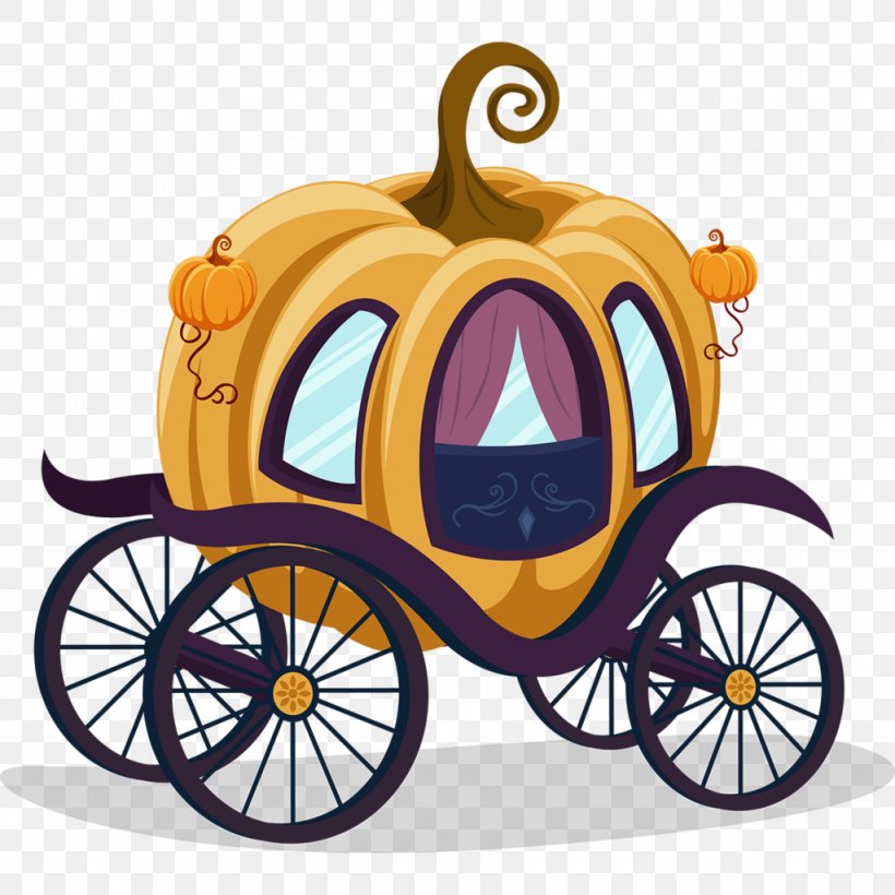 Cinderella Carriage Pumpkin Cartoon Clip Art, PNG, 1024x1024px, Cinderella, Art, Automotive Design, Carriage, Cart Download Free