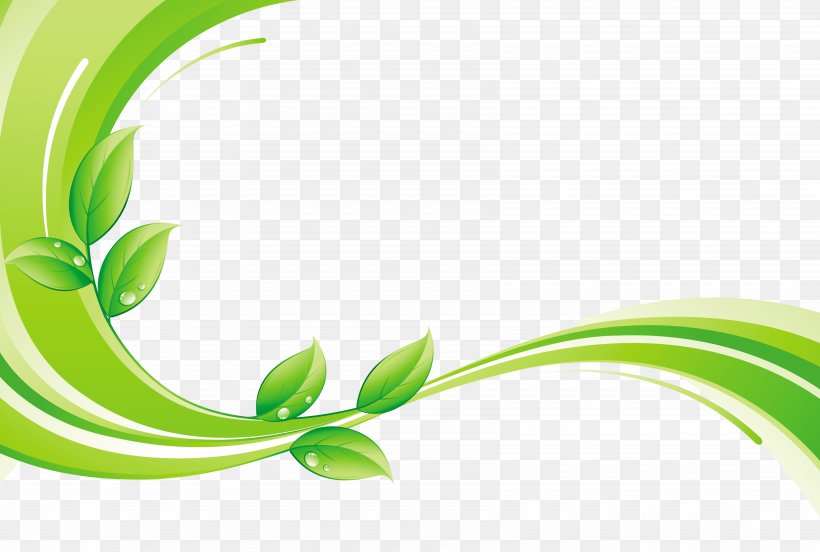 Green Euclidean Vector Royalty-free, PNG, 6768x4562px, Green, Drawing, Grass, Leaf, Plant Download Free