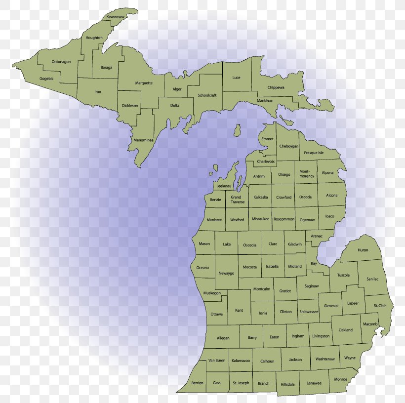 Jackson Upper Peninsula Of Michigan Michigan Territory Map, PNG, 800x816px, Jackson, Ecoregion, Map, Michigan, Michigan Territory Download Free