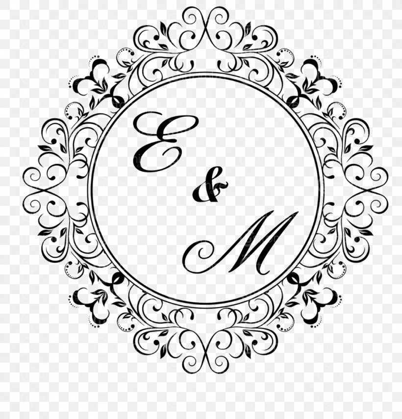 Photography Monogram Marriage, PNG, 981x1024px, Photography, Area, Art, Black And White, Body Jewelry Download Free