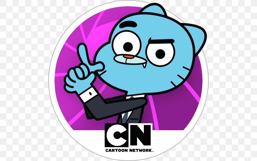 Cartoon Network: Superstar Soccer Agent Gumball OK K.O.! Lakewood Plaza Turbo Android, PNG, 512x512px, Watercolor, Cartoon, Flower, Frame, Heart Download Free