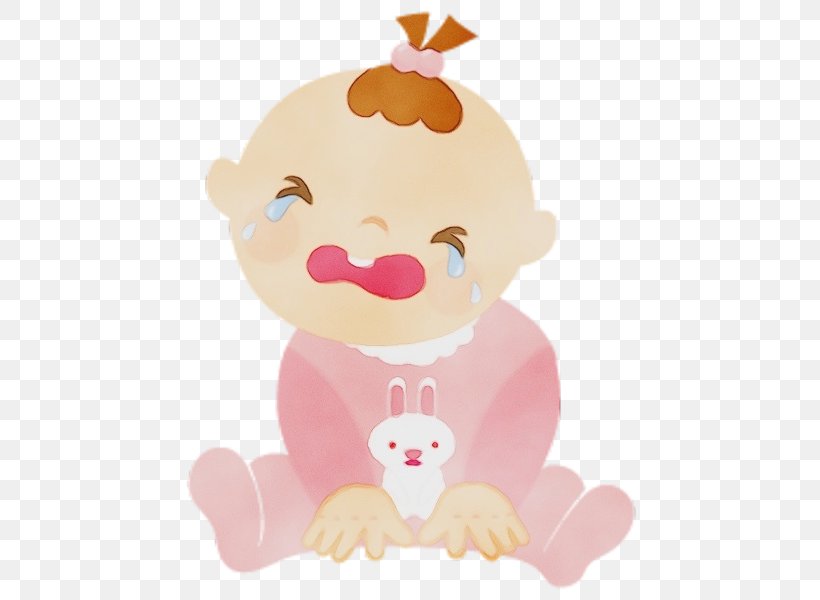 Cartoon Pink Nose Clip Art, PNG, 600x600px, Watercolor, Cartoon, Nose, Paint, Pink Download Free
