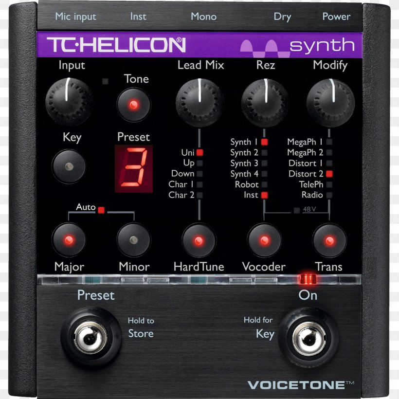 Effects Processors & Pedals TC-Helicon VoiceTone C1 TC Electronic TC Helicon VoiceTone H1, PNG, 2000x2000px, Watercolor, Cartoon, Flower, Frame, Heart Download Free
