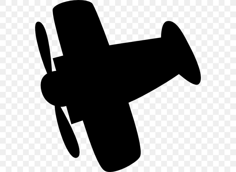 Airplane Silhouette Clip Art, PNG, 576x599px, Airplane, Biplane, Black, Black And White, Drawing Download Free