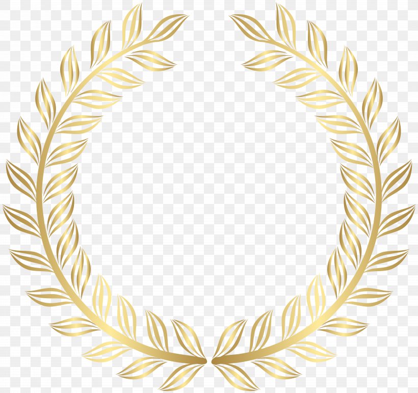 Bay Laurel Laurel Wreath Clip Art, PNG, 8000x7526px, Bay Laurel, Body Jewelry, Garland, Gold, Jewellery Download Free