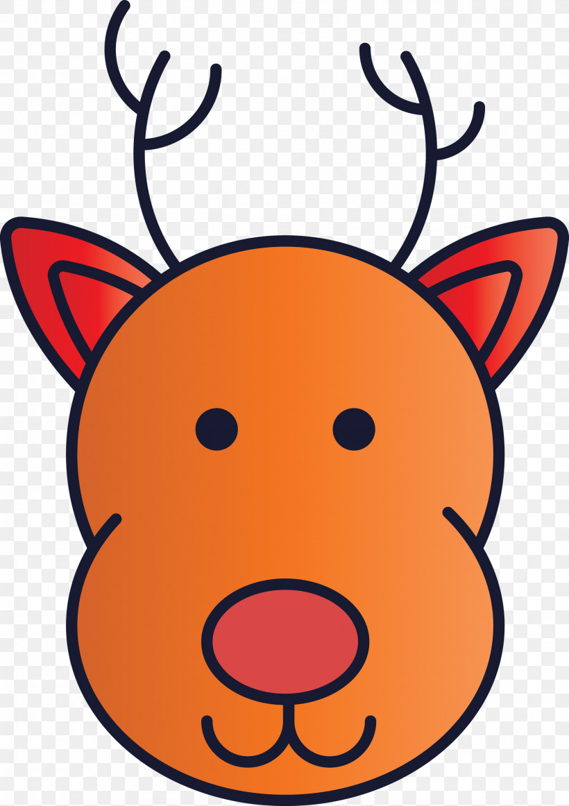Orange, PNG, 2116x3000px, Facial Expression, Deer, Head, Line, Line Art Download Free
