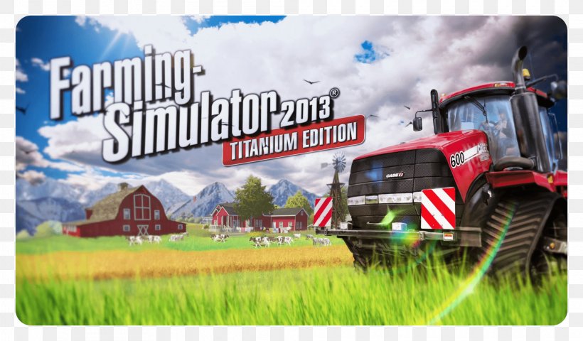Farming Simulator 2013 Farming Simulator 17 Farming Simulator 15 Simulation, PNG, 2028x1188px, Farming Simulator 2013, Advertising, Agriculture, Brand, Computer Software Download Free