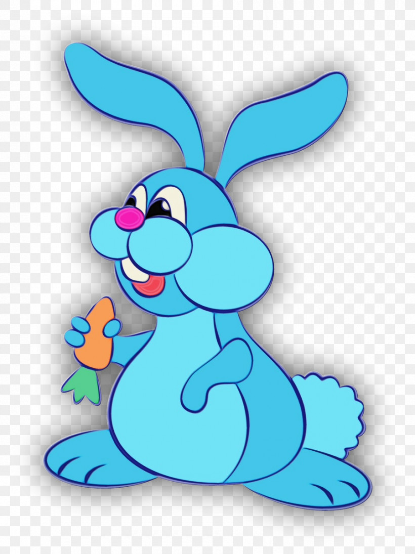 Easter Bunny, PNG, 900x1202px, Watercolor, Animal Figure, Cartoon, Easter Bunny, Paint Download Free