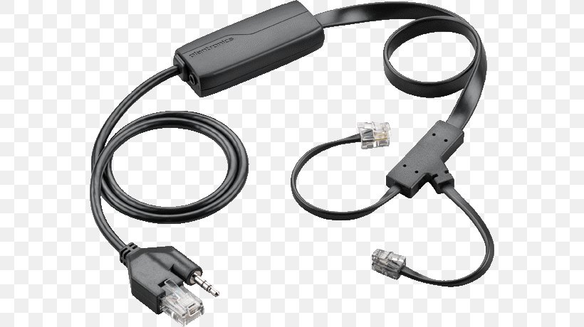 Plantronics 38350-13 EHS Cable APC-43 (CISCO) Plantronics 38350-13 APC-43 Electronic Hook Switch Adapter Plantronics APC-41, PNG, 568x460px, Electronic Hook Switch, Cable, Communication Accessory, Data Transfer Cable, Electronic Component Download Free