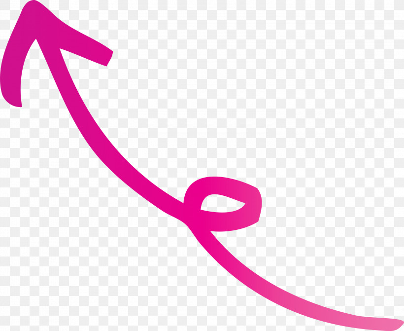 Curved Arrow, PNG, 3000x2458px, Curved Arrow, Line, Magenta, Pink, Violet Download Free