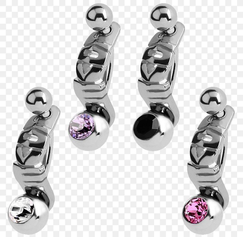 Earring Surgical Stainless Steel Jewellery Body Piercing, PNG, 800x800px, Watercolor, Cartoon, Flower, Frame, Heart Download Free