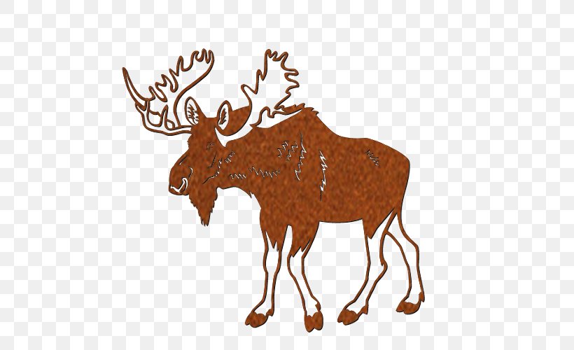 Reindeer Moose Vector Graphics Stock Photography, PNG, 500x500px, Reindeer, Antler, Deer, Elk, Fotosearch Download Free