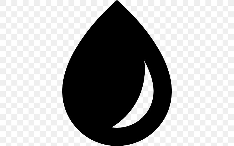 Water Services Water Footprint Icon Water, PNG, 512x512px, Water, Black, Black And White, Crescent, Drop Download Free