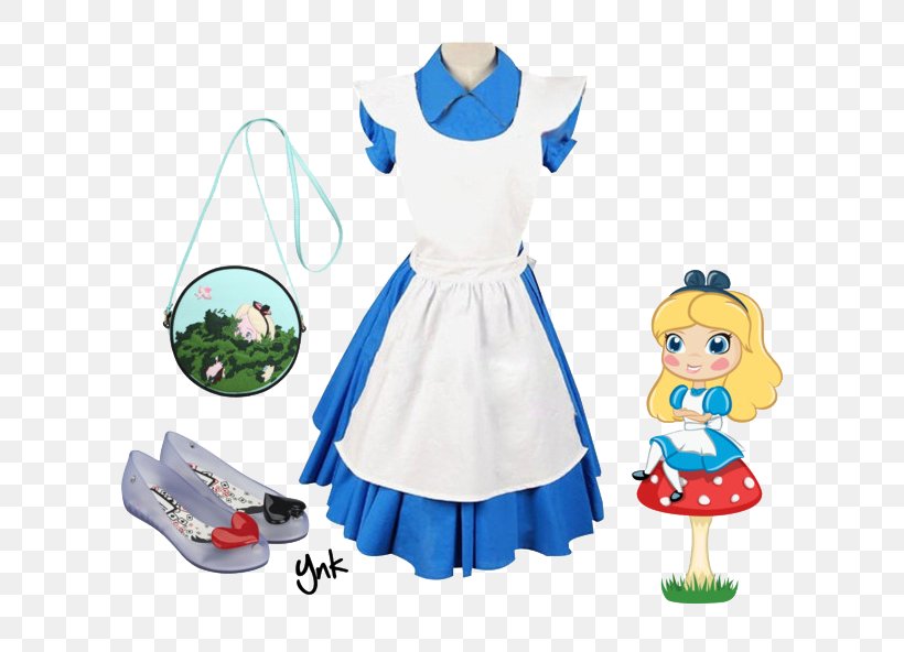 Costume Blue Cosplay Alice In Wonderland Dress, PNG, 610x592px, Costume, Alice In Wonderland, Alice In Wonderland Dress, Apron, Blue Download Free