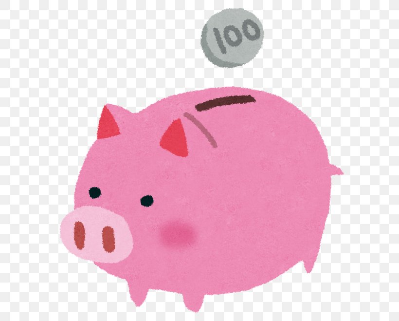 Piggy Bank Domestic Pig Deposit Account Coin Japanese Yen, PNG, 619x659px, 100 Yen Coin, Piggy Bank, Banknote, Box, Coin Download Free