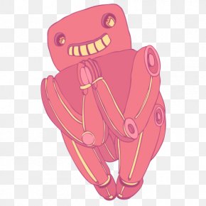 Pink Robot - Robotic Arm PNG