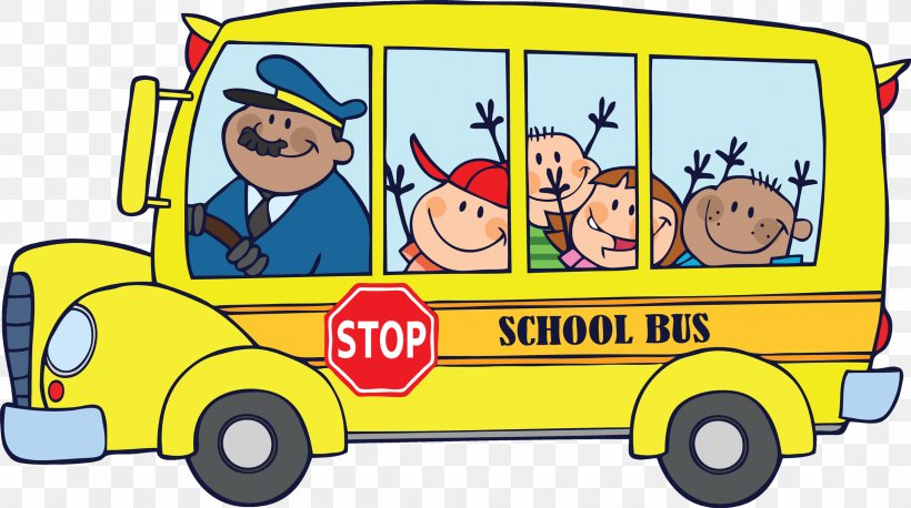 Bus Transportation Cliparts - School Bus Free Content Clip Art PNG