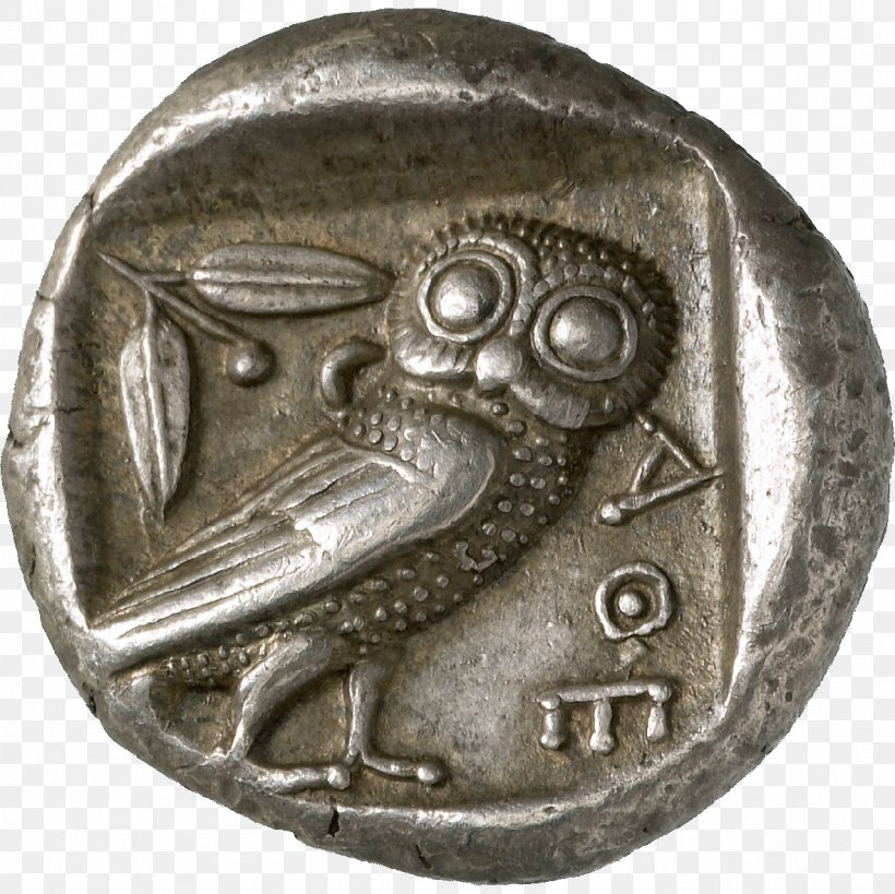 Ancient Greek Coinage Tetradrachm Silver Coin, PNG, 1181x1181px, Coin, Ancient Greek Coinage, Artifact, Athena, Currency Download Free