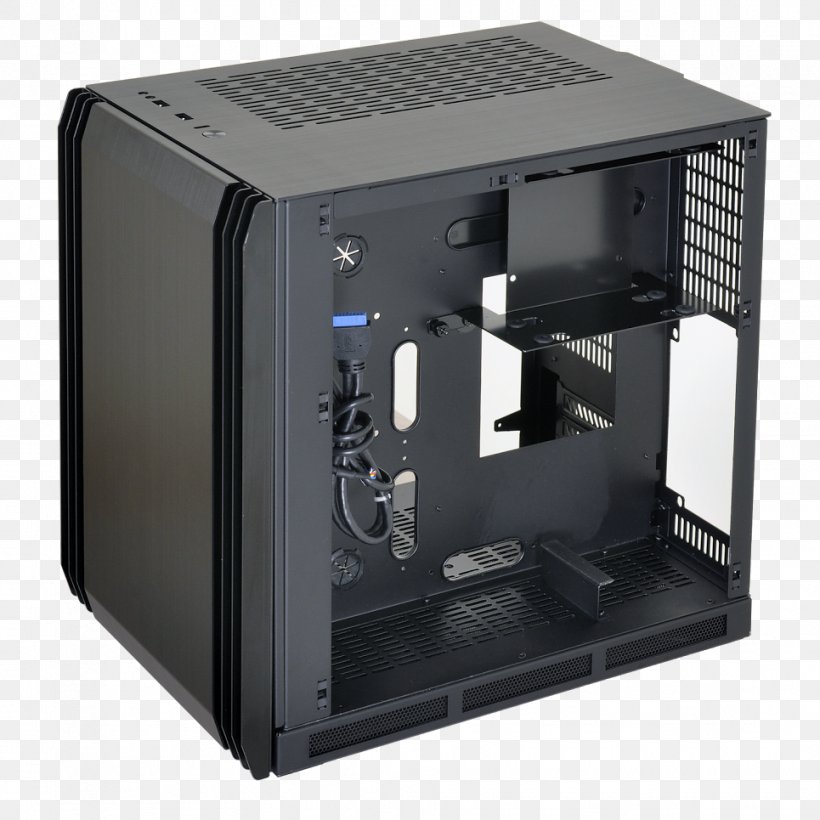 Computer Cases & Housings Power Supply Unit Lian Li Mini-ITX Personal Computer, PNG, 965x965px, Computer Cases Housings, Atx, Blade Server, Computer Case, Computer Component Download Free