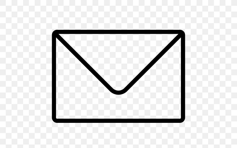 Email Internet Symbol, PNG, 512x512px, Email, Area, Black, Black And White, Document Download Free