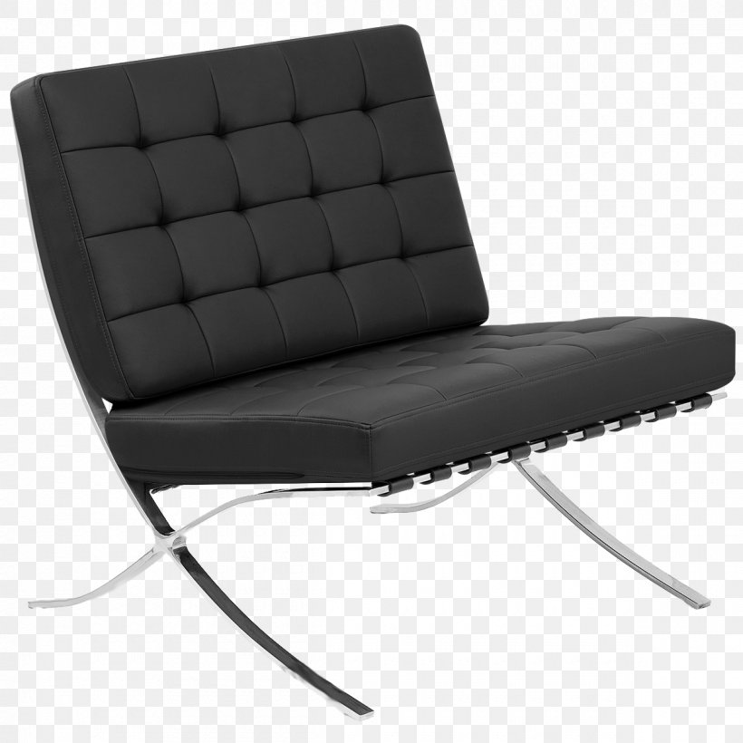 Barcelona Chair Table Furniture Couch, PNG, 1200x1200px, Barcelona Chair, Bench, Chair, Chaise Longue, Comfort Download Free