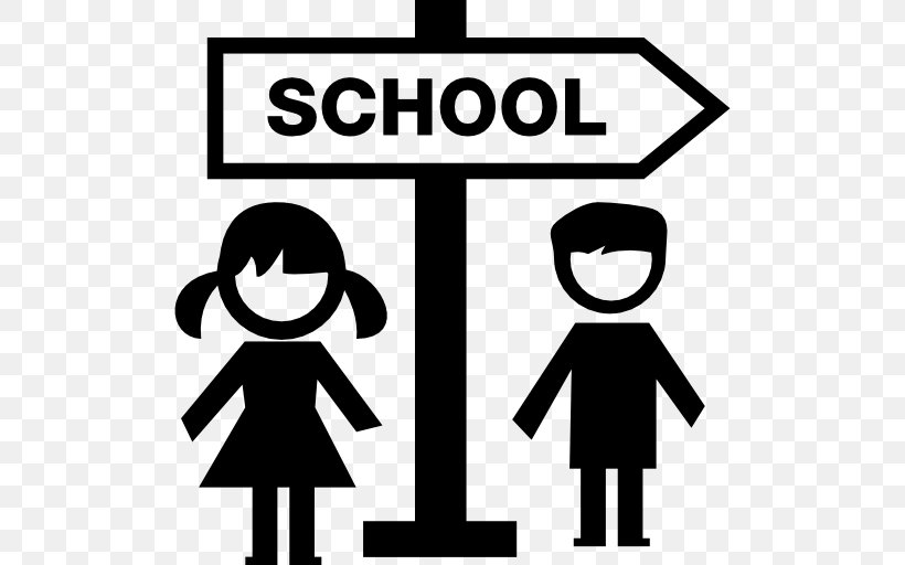 Pre-school Education Child, PNG, 512x512px, School, Area, Black, Black And White, Brand Download Free