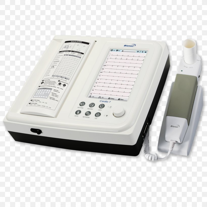 Electrocardiography Spirometer Spirometry Vital Capacity Pulmonary Function Testing, PNG, 1350x1350px, Electrocardiography, Aerobic Exercise, Breathing, Corded Phone, Electronic Device Download Free