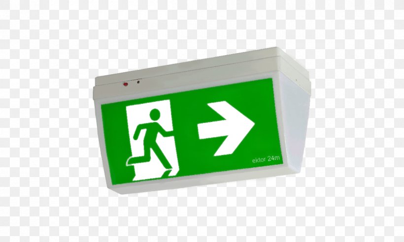 Exit Sign Emergency Exit Light-emitting Diode Electricity, PNG ...