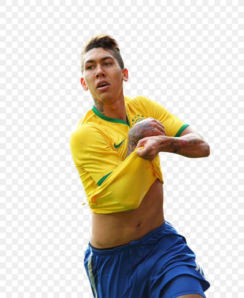 Roberto Firmino Brazil National Football Team Liverpool F.C. Football Player Rendering, PNG, 717x1000px, Watercolor, Cartoon, Flower, Frame, Heart Download Free