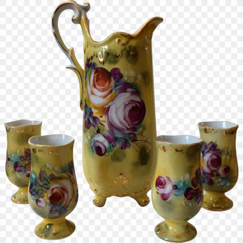 Jug Vase Pottery Glass Porcelain, PNG, 1023x1023px, Jug, Artifact, Ceramic, Cup, Drinkware Download Free