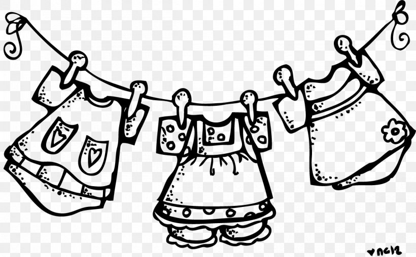 Laundry Clothes Line Clothes Dryer Clothing Clip Art, PNG, 1200x744px, Laundry, Area, Black, Black And White, Brand Download Free