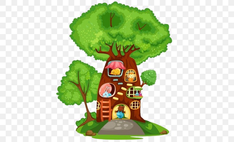 Tree House Clip Art, PNG, 500x500px, Tree House, Fictional Character, Food, House, Magic Tree House Download Free