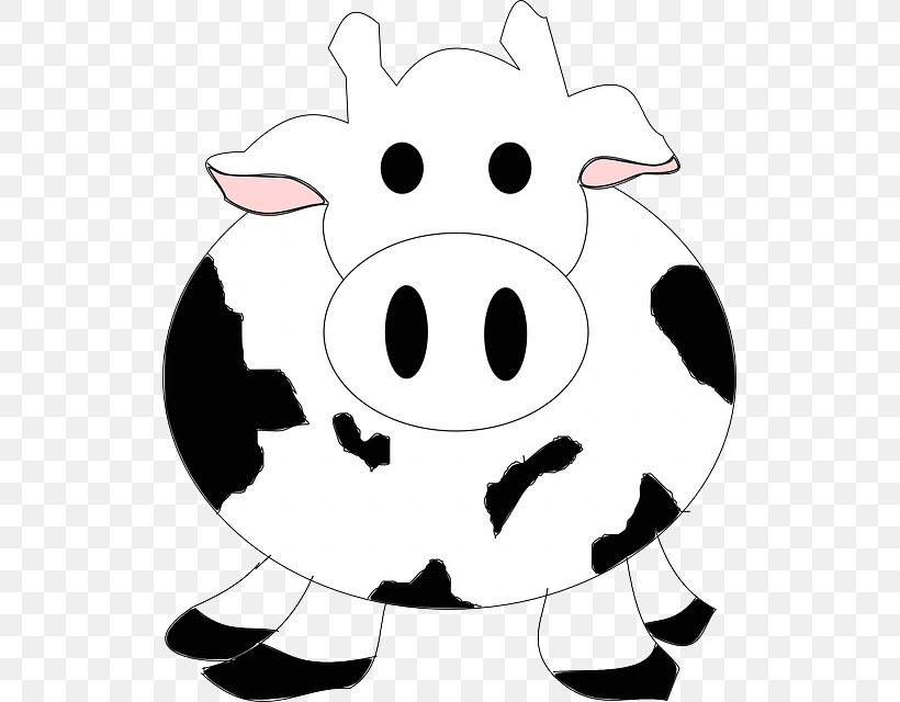 Cattle T-shirt Milk, PNG, 523x640px, Cattle, Artwork, Black, Black And White, Carnivoran Download Free