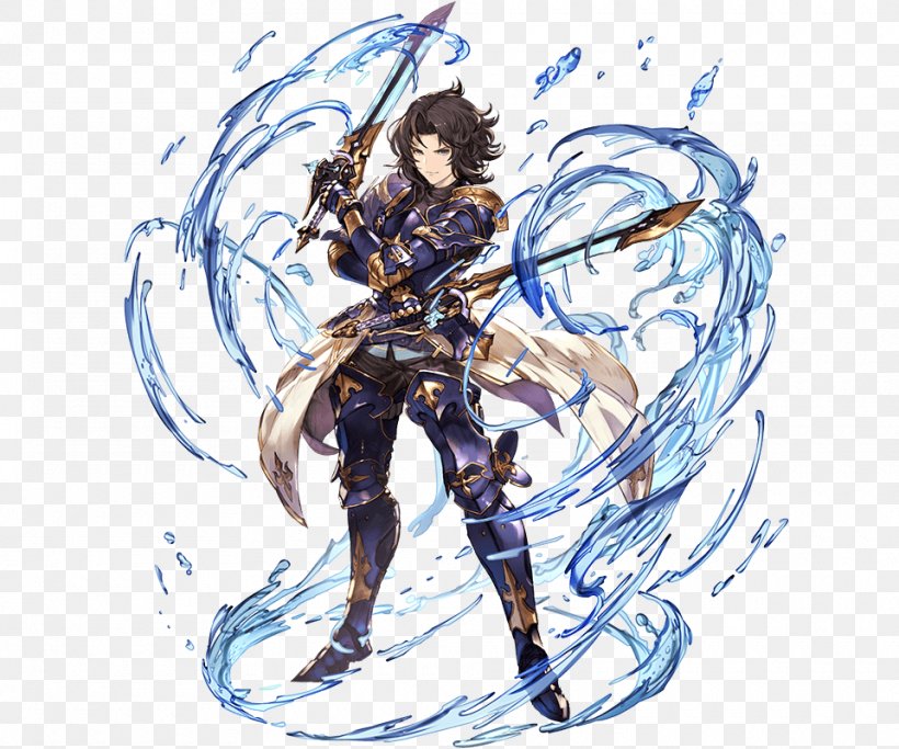 Granblue Fantasy Lancelot Valiant Force Pin Cygames, PNG, 960x800px, Watercolor, Cartoon, Flower, Frame, Heart Download Free