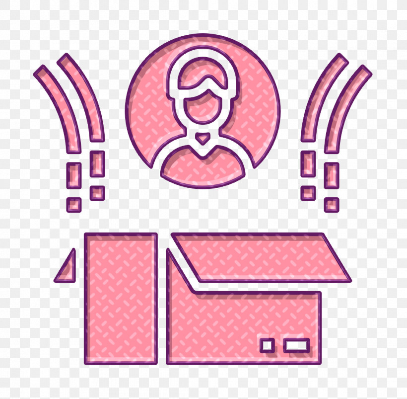 Management Icon Box Icon, PNG, 1112x1090px, Management Icon, Box Icon, Line, Logo, Pink Download Free