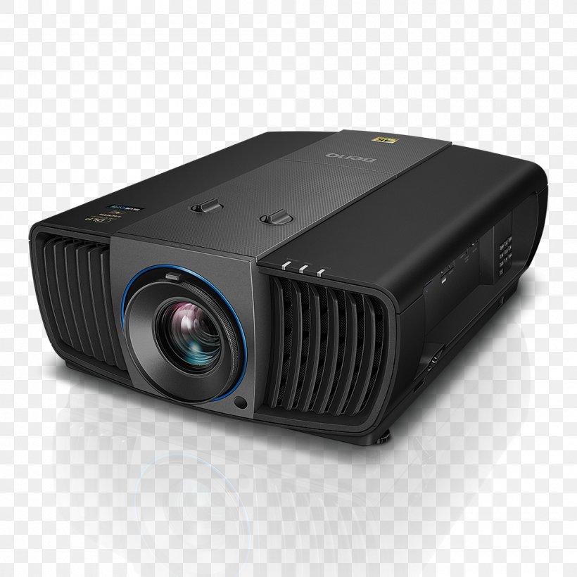 Multimedia Projectors Digital Light Processing Home Theater Systems BenQ LK970 Projector 9H.JH477.15E, PNG, 1000x1000px, 4k Resolution, Multimedia Projectors, Benq, Digital Light Processing, Display Resolution Download Free