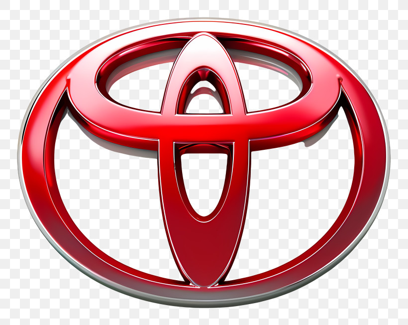 Toyota Logo - Red Toyota Logo PNG