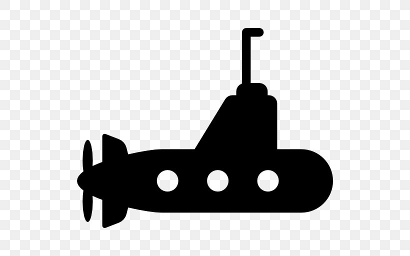 Submarine, PNG, 512x512px, Submarine, Black, Black And White, Computer Graphics Download Free